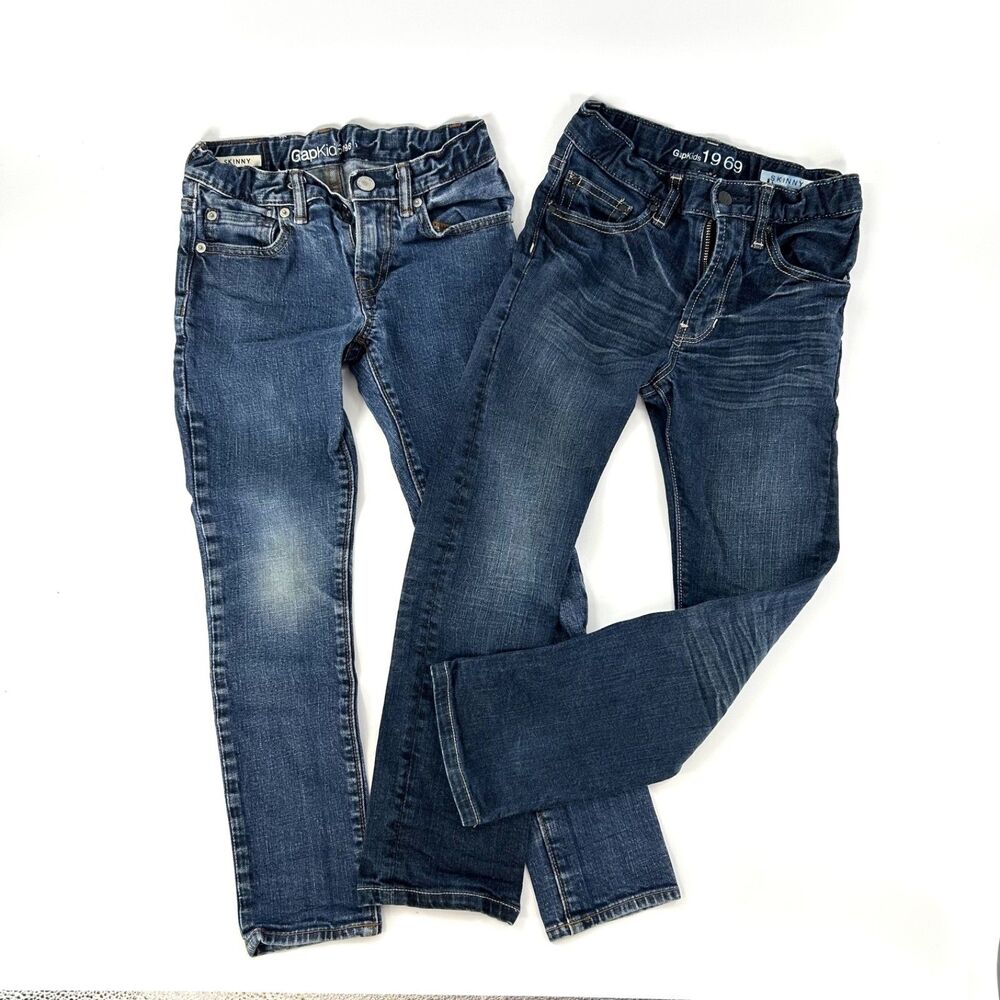Gap 1969 Youth Boys Size 5 Skinny jeans, Adjustable Waist